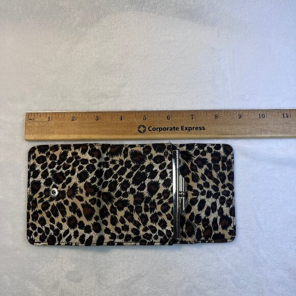 Leopard Print Wallet and Coin Purse - Picture 9 of 12